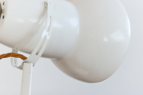 Vintage White Herbert Terry & Sons Anglepoise Lamp Model No. 1227