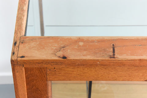 Vintage Glazed Haberdashery Cabinet / Shop Counter