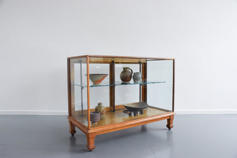 Vintage Glazed Haberdashery Cabinet / Shop Counter