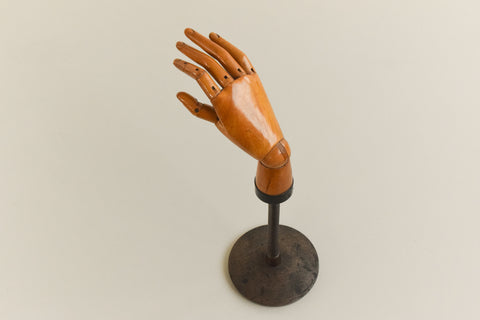 Vintage Wooden Articulated Drapers / Artists Hand Mannequin by Harris Sheldon Ltd.