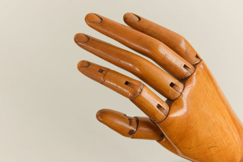 Vintage Wooden Articulated Drapers / Artists Hand Mannequin by Harris Sheldon Ltd.