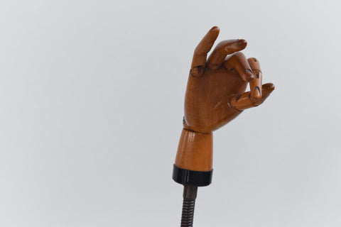 Vintage Wooden Articulated Drapers / Artists Hand Mannequin by Harris Sheldon Ltd.