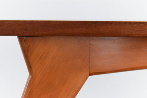 Vintage Wooden Mid-Century Coffee Table