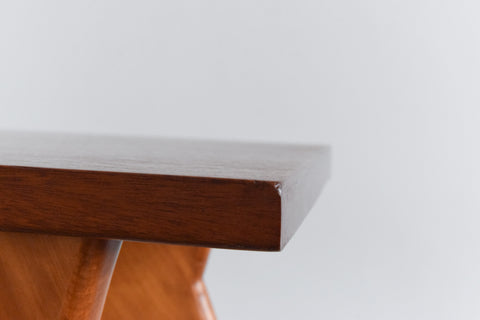 Vintage Wooden Mid-Century Coffee Table