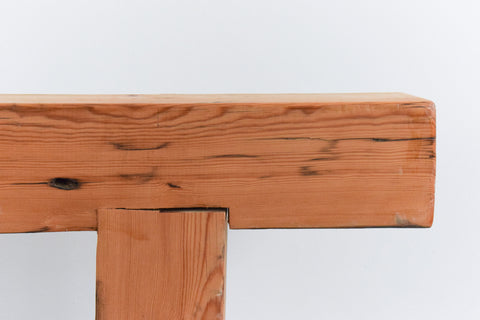 Vintage Wooden Rustic Handmade Bench