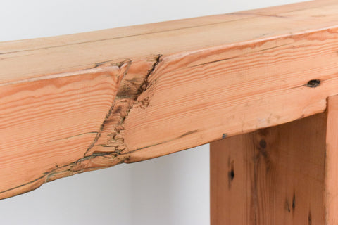 Vintage Wooden Rustic Handmade Bench