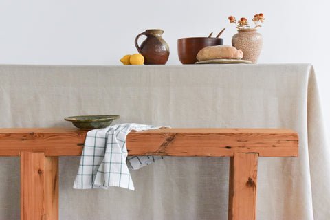 Vintage Wooden Rustic Handmade Bench