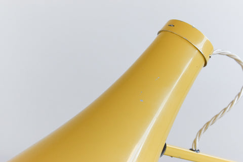 Vintage Yellow Anglepoise Lamp Model 75 by Herbert Terry & Sons