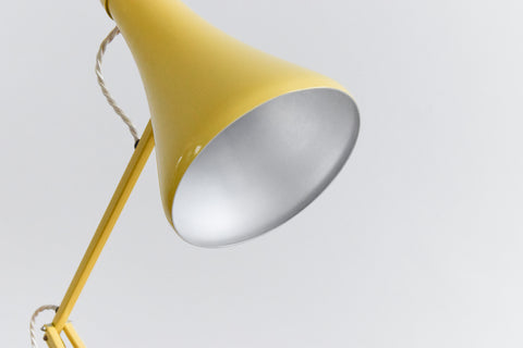 Vintage Yellow Anglepoise Apex 90 Lamp by Herbert Terry & Sons