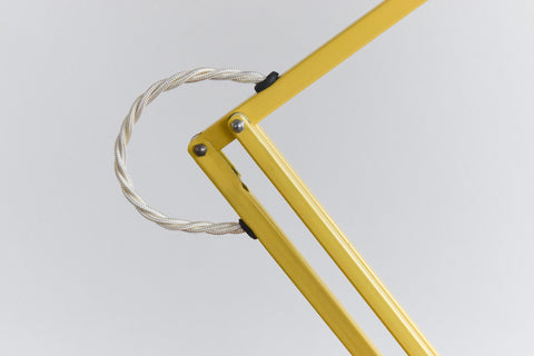 Vintage Yellow Anglepoise Apex 90 Lamp by Herbert Terry & Sons