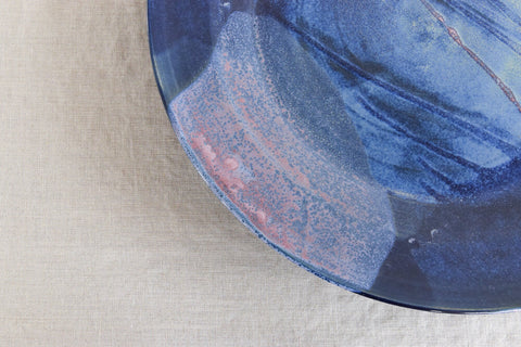 Vintage Ceramic Studio Pottery Serving / Charger Plate
