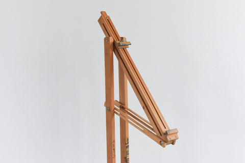 Vintage Large Wooden Rustic Artist Easel