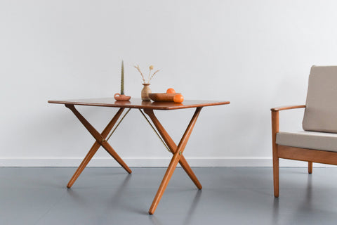 Vintage Hans J. Wegner. Model No. AT308 Coffee / Side Table for Andreas Tuck