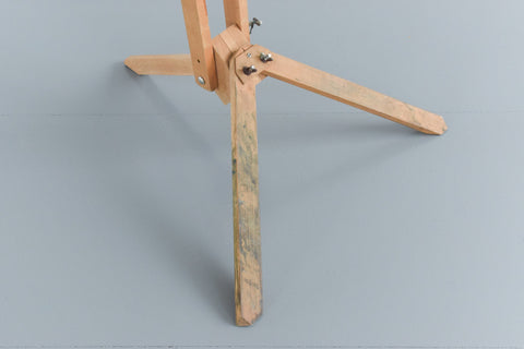 Vintage Large Wooden Rustic Artist Easel