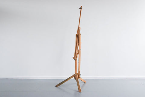 Vintage Large Wooden Rustic Artist Easel