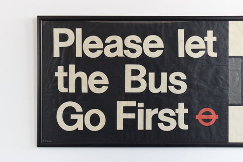 Vintage Original British Transport Framed Poster
