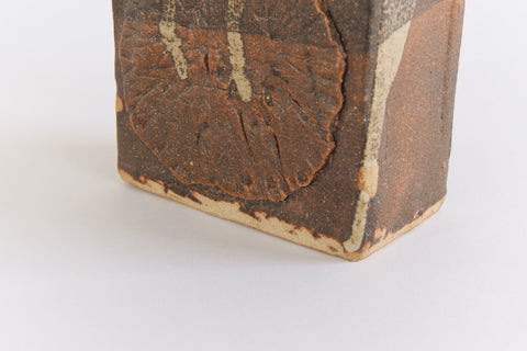 Vintage Square Studio Pottery Vase