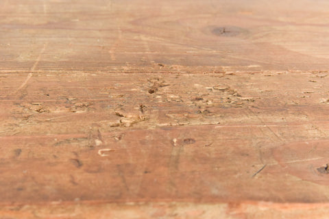 Vintage Rustic Wooden Folding Trestle Table