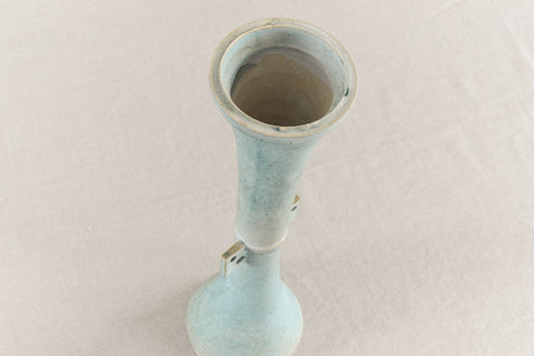 Vintage Tall Vase / Sculpture by Studio Potter Chris Lucas