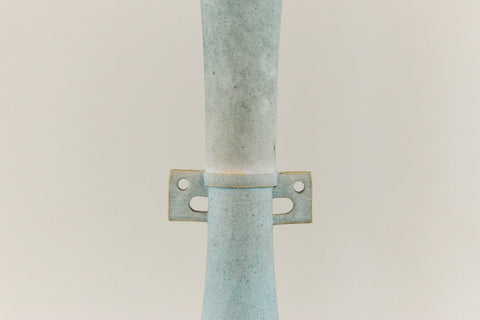 Vintage Tall Vase / Sculpture by Studio Potter Chris Lucas