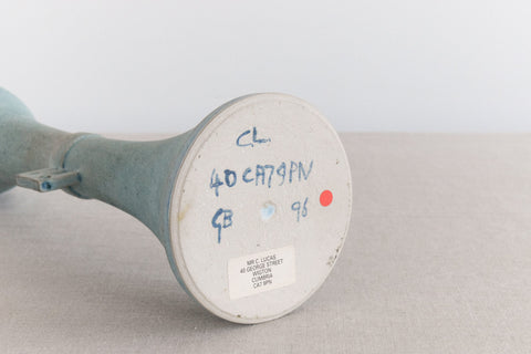 Vintage Tall Vase / Sculpture by Studio Potter Chris Lucas