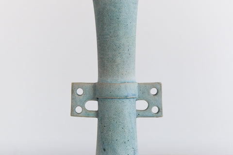 Vintage Tall Vase / Sculpture by Studio Potter Chris Lucas