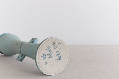 Vintage Tall Vase / Sculpture by Studio Potter Chris Lucas