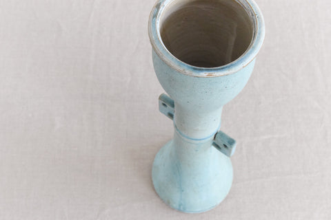 Vintage Tall Vase / Sculpture by Studio Potter Chris Lucas