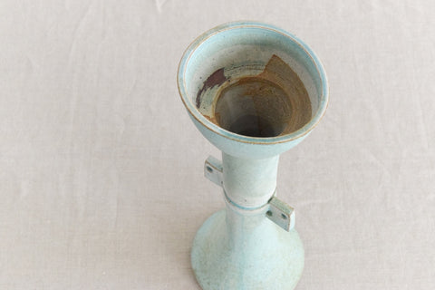 Vintage Tall Vase / Sculpture by Studio Potter Chris Lucas
