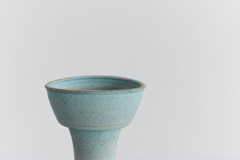 Vintage Tall Vase / Sculpture by Studio Potter Chris Lucas