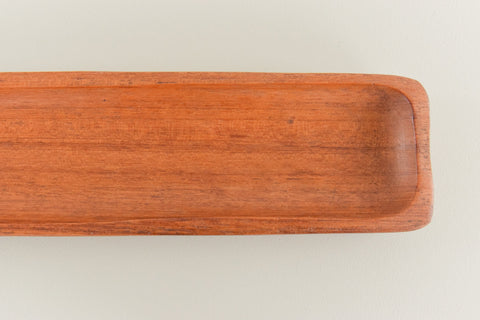 Vintage Teak Baguette Holder
