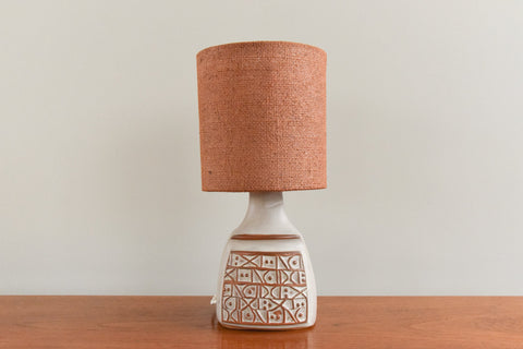 Vintage Studio Pottery Table Lamp