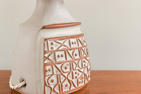 Vintage Studio Pottery Table Lamp