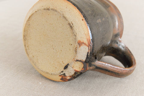 Vintage Small Rustic Jug by Studio Potter Chris Lucas