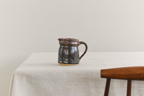 Vintage Small Rustic Jug by Studio Potter Chris Lucas