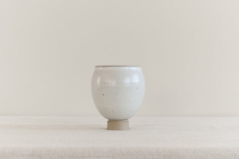 Vintage Small Vase / Pot by Studio Potter Chris Lucas