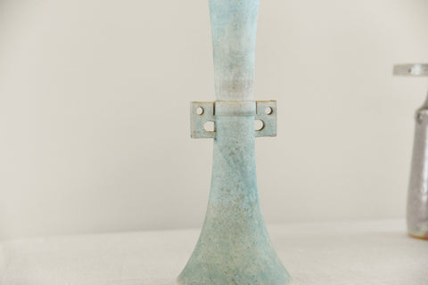 Vintage Tall Vase / Sculpture by Studio Potter Chris Lucas
