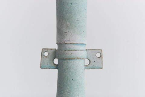 Vintage Tall Vase / Sculpture by Studio Potter Chris Lucas