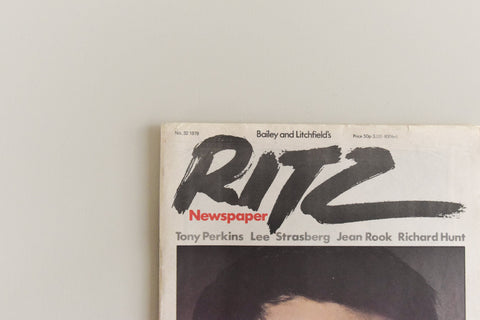 Vintage Ritz Newspaper / Magazine No. 32 Dated 1979 Bailey and Litchfield