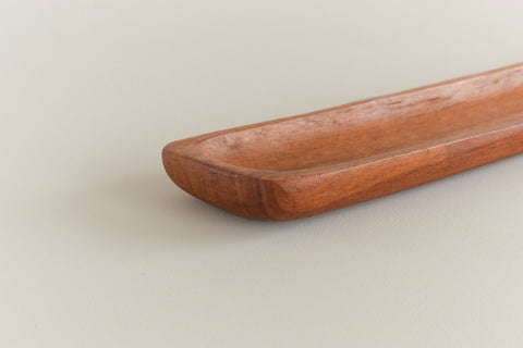 Vintage Teak Baguette Holder