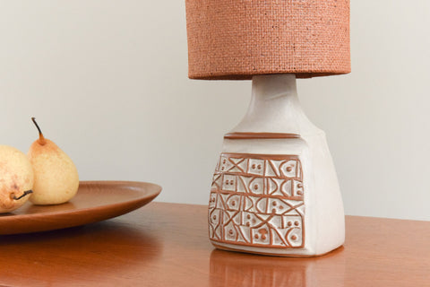 Vintage Studio Pottery Table Lamp