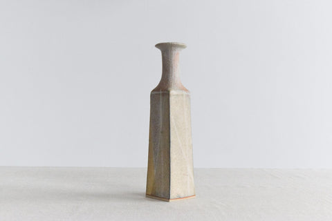Vintage Tall Studio Pottery Bottle Vase