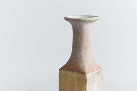 Vintage Tall Studio Pottery Bottle Vase