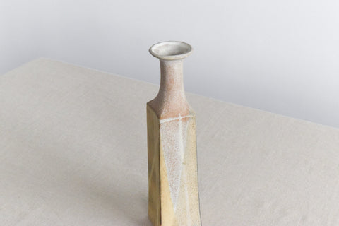 Vintage Tall Studio Pottery Bottle Vase
