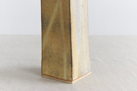 Vintage Tall Studio Pottery Bottle Vase