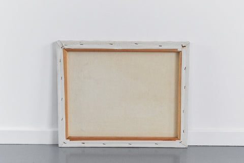 Vintage Late 20th Century Still Life School Oil on Canvas Painting