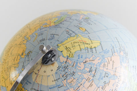 Vintage Small 'Planet' Globe Circa 1950s
