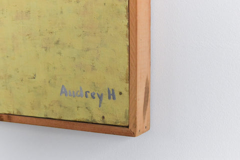 Vintage Oil on Board Painting by Artist Audrey Harling (1920-1995)