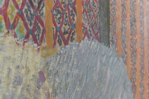 Vintage Oil on Board Painting by Artist Audrey Harling (1920-1995)