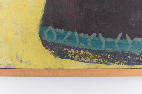 Vintage Oil on Board Painting by Artist Audrey Harling (1920-1995)